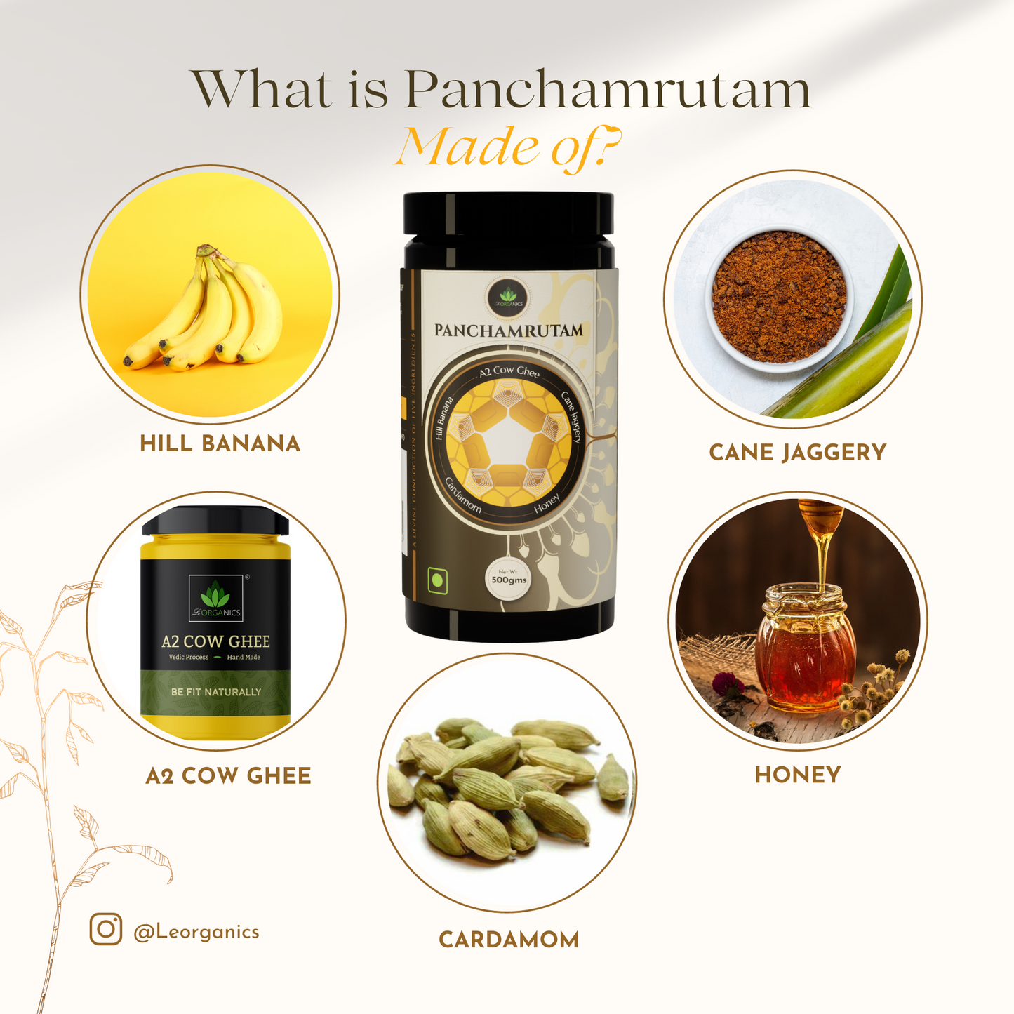 LeOrganics PANCHAMRUTAM | Fusion of FIVE NECTARS