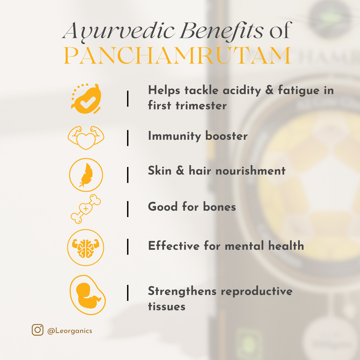 LeOrganics PANCHAMRUTAM | Fusion of FIVE NECTARS