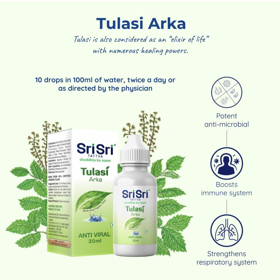 Sri Sri Tulasi Arka - Anti Viral ( 30ml )