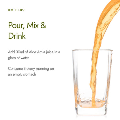 Kapiva Aloe Vera & Amla Juice 1 L