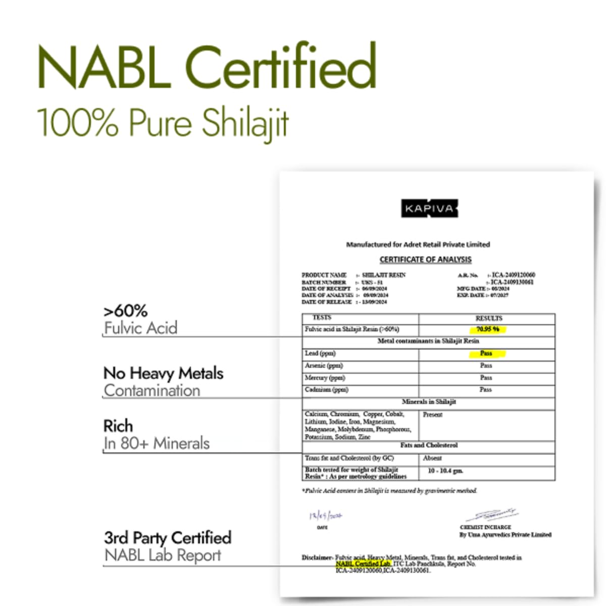 Kapiva Shilajit Gold Resin - 20g