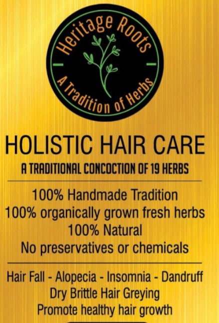 ORGANIC HAIR OIL by HERITAGE ROOTS 100 & 200 ml