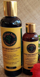 ORGANIC HAIR OIL by HERITAGE ROOTS 100 & 200 ml